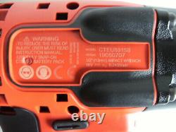 Snap On 1/2 Drive 3/8 Taille 18v Lithium-ion Impact Gun Wrench Red. Cteu8815b (en)
