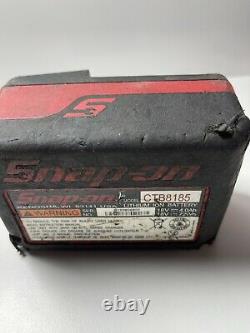 Snap On 3/8 Drive 18v Lithium Cordless Impact Wrench Gun Ct8810, 2 Batteries