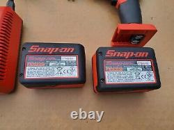 Snap On 3/8 Drive 18v Lithium Cordless Impact Wrench Gun Ct8810a Snapon Ctb8185