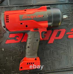 Snap On Cordless 1/2 Impact Gun 18v Monsterlithium Impact Gun Ct9075 Red