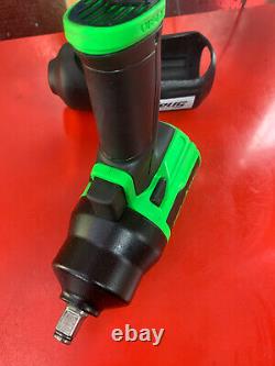 Snap On Powerful Green Air Powered 1/2 Drive Impact Wrench Gun Utilisé Once