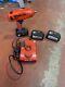 Snap On Tools 18v 1/2 Drive Impact Wrench Gun + 3 Batteries Récemment Refurb