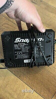 Snap On Tools 3/8 Drive Cordless 18v Kit D'impact Avec Chargeur Et Batterie
