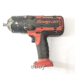 Snap-on CT7850 1/2 Drive 18V Lithium Impact Gun Wrench RED TESTED. Bare tool
Snap-on CT7850 Clé à chocs sans fil 1/2 pouce 18V Lithium Rouge TESTÉE. Outil nu