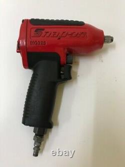 Snap-on Tools 3/8 Drive Air Pneumatic Impact Wrench Gun Mg325 Avec Boot