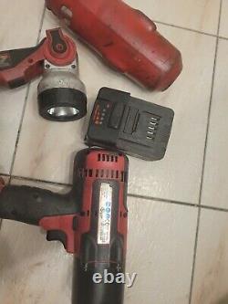 Snapon Snap On Ct8850 18v 1/2 Drive W Light 1 Lithium Impact Gun Wrench